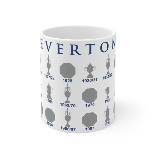 Everton trophies collection - trophies,