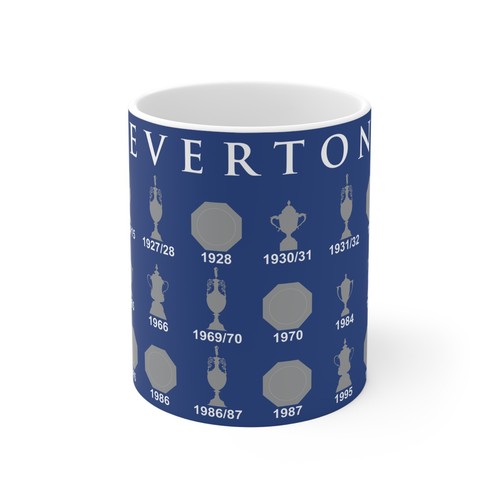 Blue everton trophies - blue,