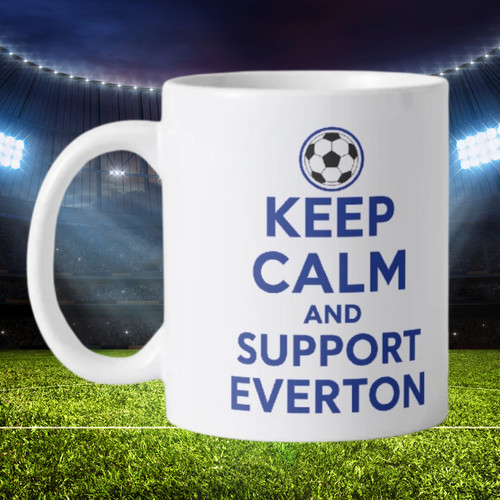 Everton football supporter - supporter, mug