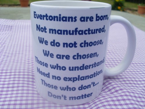 Everton supporters mug born