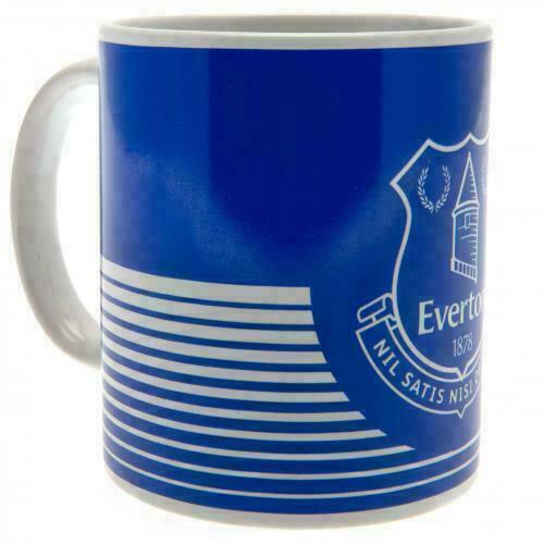 Everton mug linear ceramic - everton, mug-
