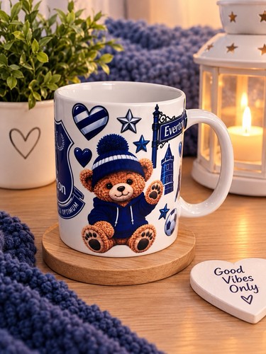 Everton 1878 crest teddy - everton, fc