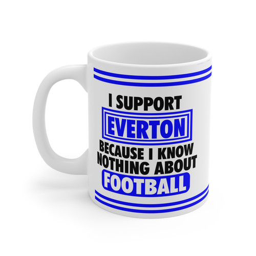 Everton mug cup football funny - everton,