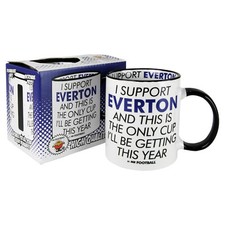I SUPPORT EVERTON MUG gift for