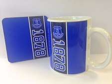 Everton FC Mug and Coaster Set
