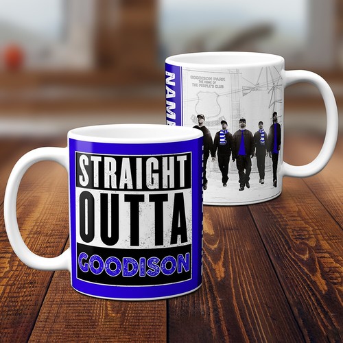 Personalised everton mug - everton,
