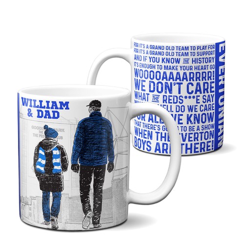 Personalised everton mug - everton,