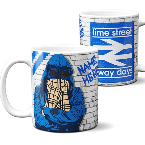 Personalised everton mug - personalised,