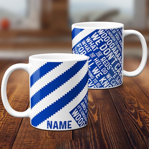 Personalised supporter mug - personalised,