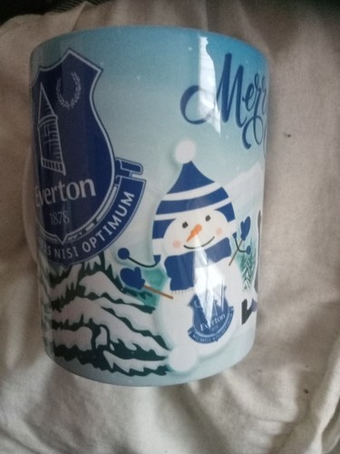 Everton merry christmas - christmas, mug